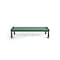Frog Furnishings Green 5' Heritage Backless Bench with Black Frame PB 5GREBFHERBAC - alternate 2